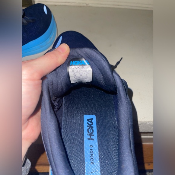 HOKA Men's Bondi 8 Running Shoes Outerspace Mens 11 Wide - Picture 7 of 9